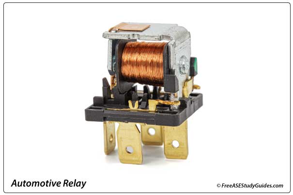 Cutaway View Automotive Relay