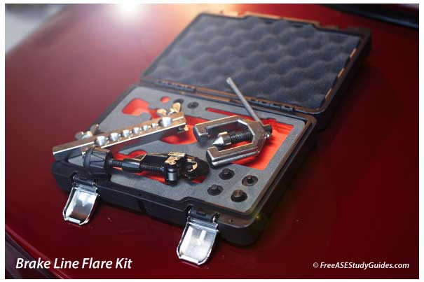 Brake tubing flare kit.