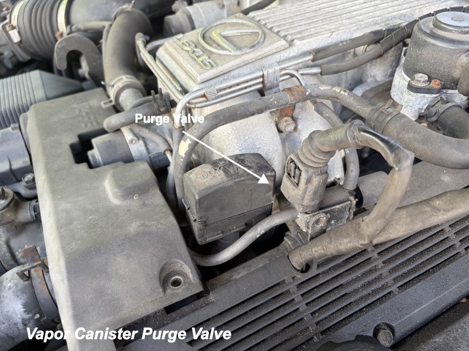 An OBD2 enhanced evaporative system purge valve.