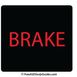 Red Brake Warning Light