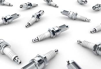 Different spark plugs.